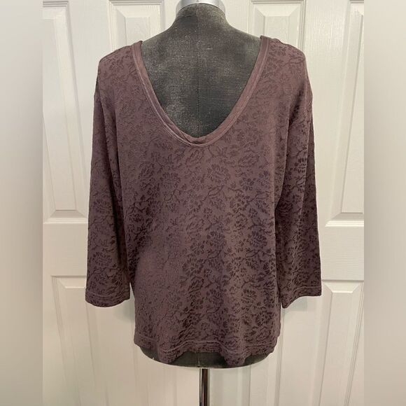 CP Shades Muted Purple Knit Blouse Size Medium - Picture 2 of 8